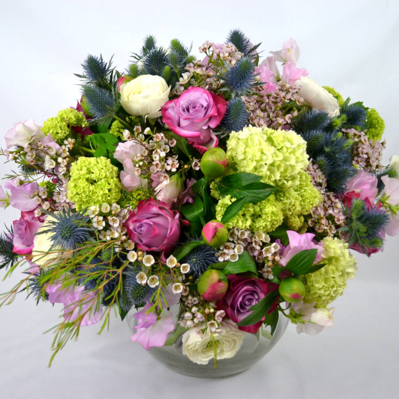 Bouquet rond affection (taille M 115€)