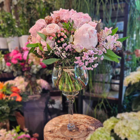 BOUQUET ROSE PASTEL
