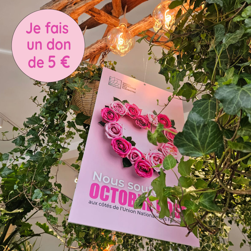 Octobre Rose Don de 5 € Octobre Rose Don de 5 €